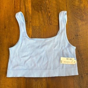 Aéropostale Seamless Square-Neck Cropped Tank